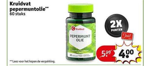 kruidvat pepermuntolie